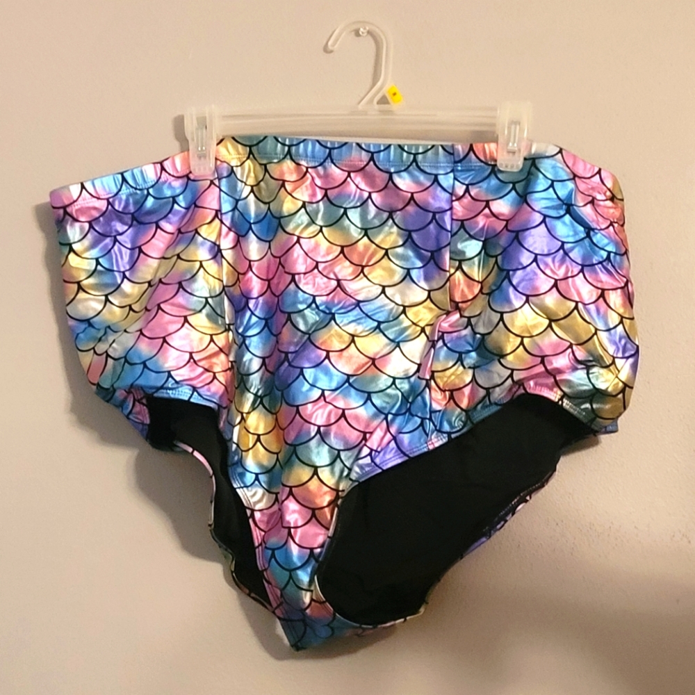 Torrid Swim Bottoms Mermaid 5